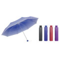 3 Folding Manual Open Fiberglass Umbrella with Dots Prints